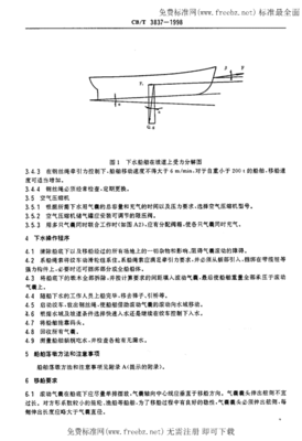CBT 3837-1998 船舶用气囊上排、下水工艺要求